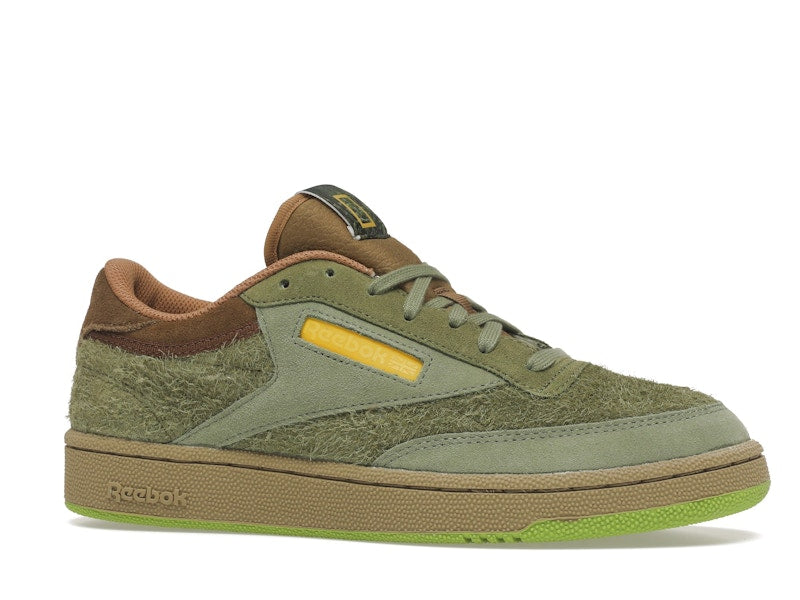 Reebok Club C National Geographic Washed Green