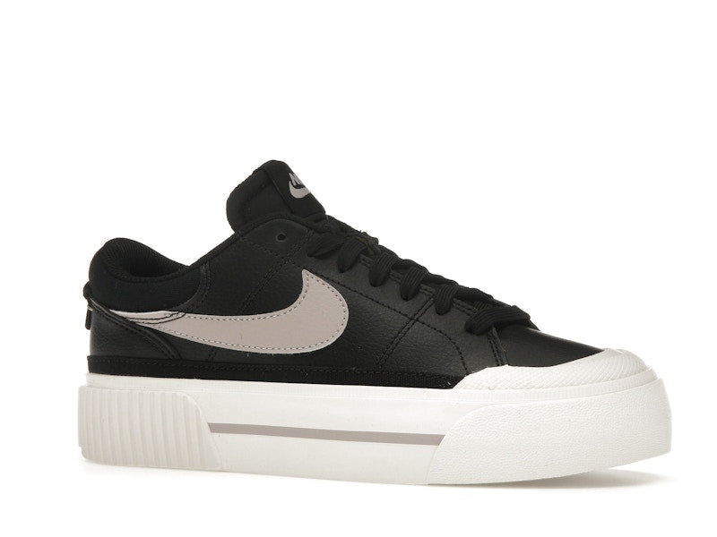 Nike Court Legacy Lift Black Sail Platinum Violet (Women's)