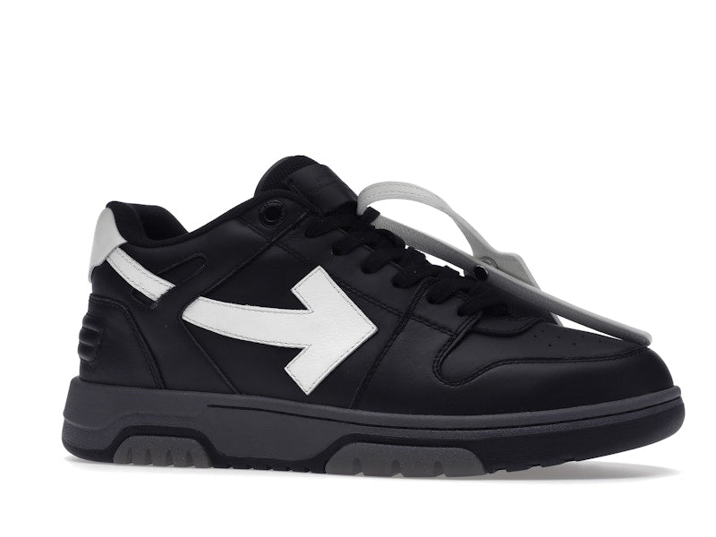 OFF-WHITE Out Of Office OOO Low Tops Black Grey White SS22