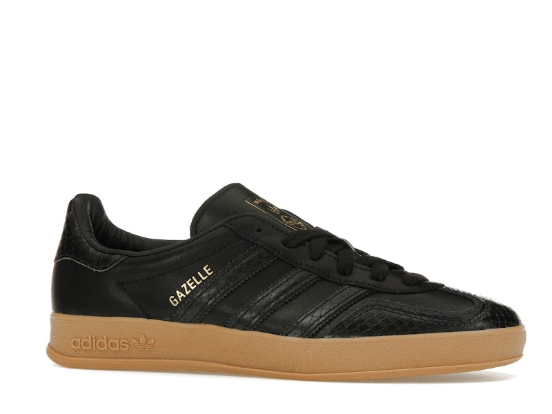 adidas Gazelle Indoor Core Black Snakeskin