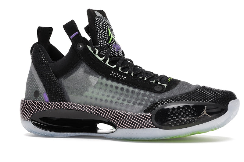 Jordan XXXIV Low Black Vapor Green Bleached Coral