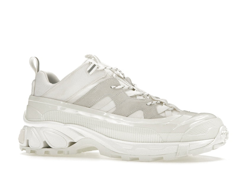 Burberry Arthur White Suede