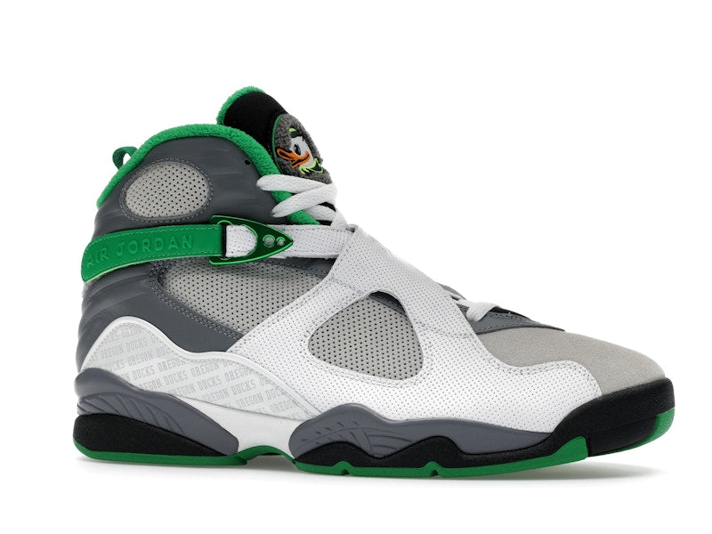 Jordan 8 Retro University of Oregon PE Pure Platinum