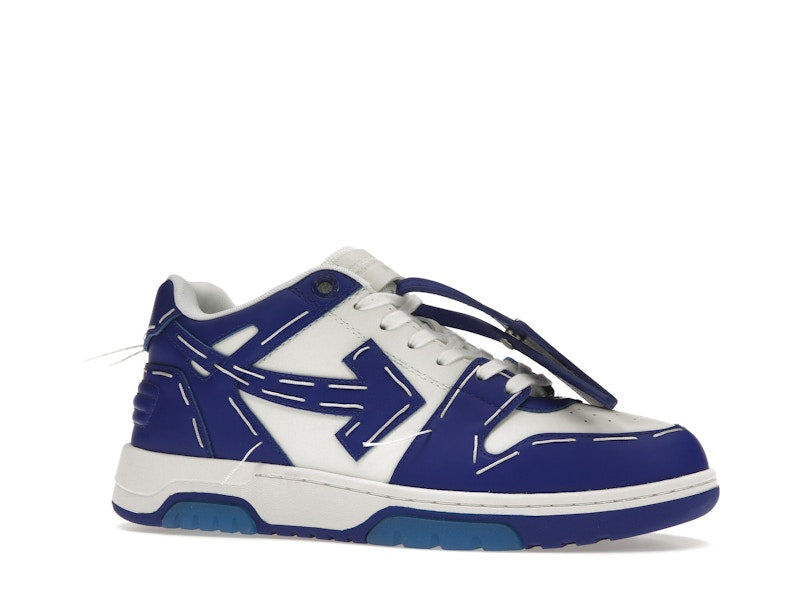 OFF-WHITE Out Of Office Sartorial Stitching White Dark Blue
