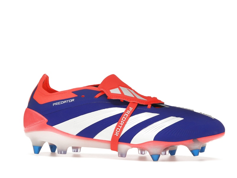 adidas Predator Elite Foldover Tongue SG Lucid Blue Cloud White Solar Red