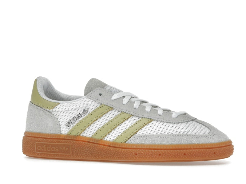adidas Handball Spezial White Powder Yellow (Women's)