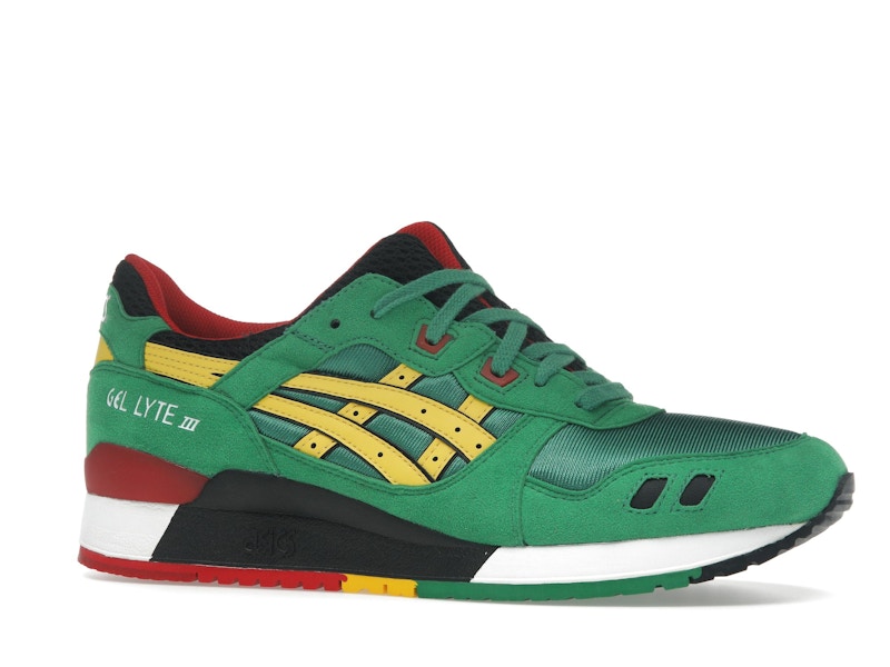 ASICS Gel-Lyte III Rasta Pack Green