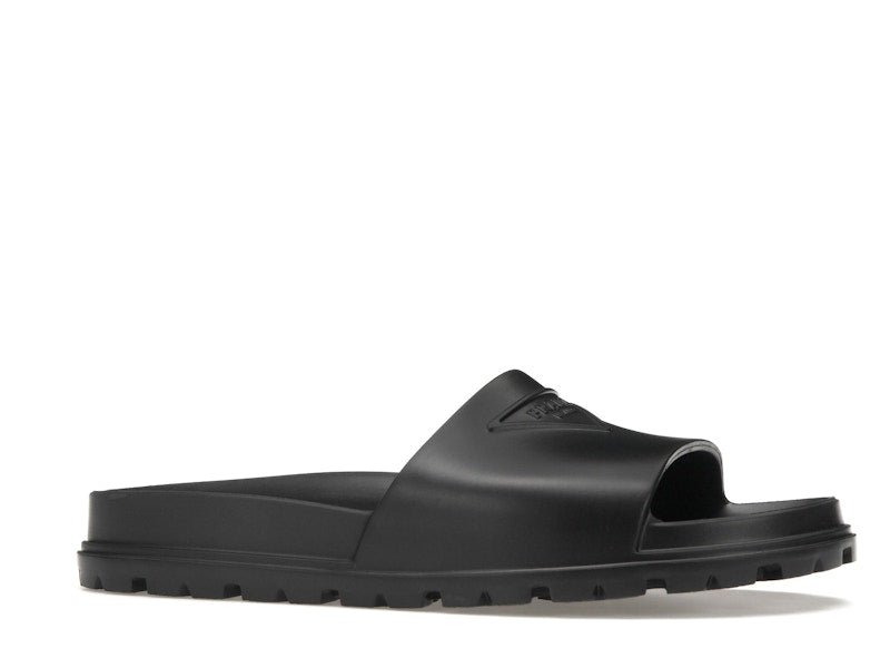 Prada Rubber Slides Black (Men's)