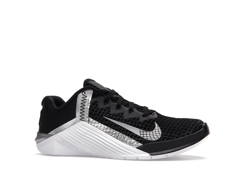 Nike Metcon 6 Black Metallic Silver (Women's)