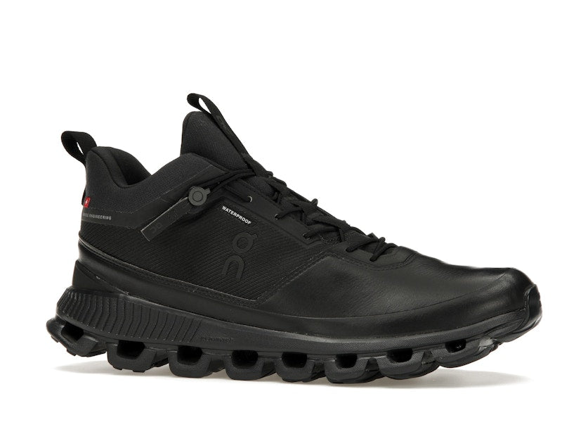 On Running Cloud Hi Waterproof Black