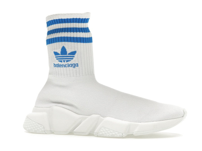Balenciaga x adidas Speed Trainer White Blue
