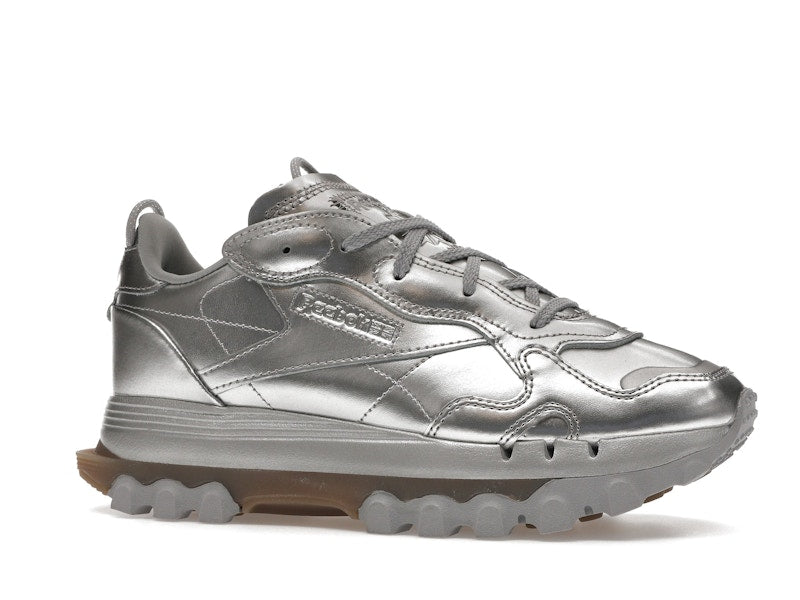 Reebok Classic Leather Cardi B Silver Metallic (Women's)