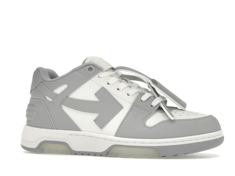 OFF-WHITE Out Of Office Low Grey White Off-White Heel Tab