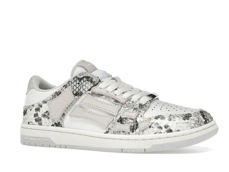 AMIRI Skel Top Low Snake Alabaster