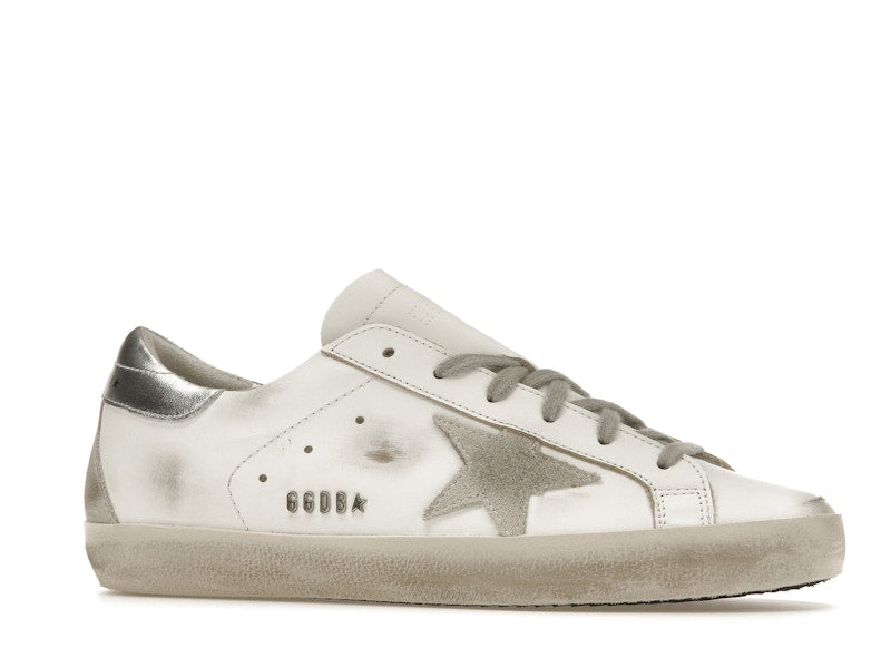 Golden Goose Super-Star White Silver (Women's)