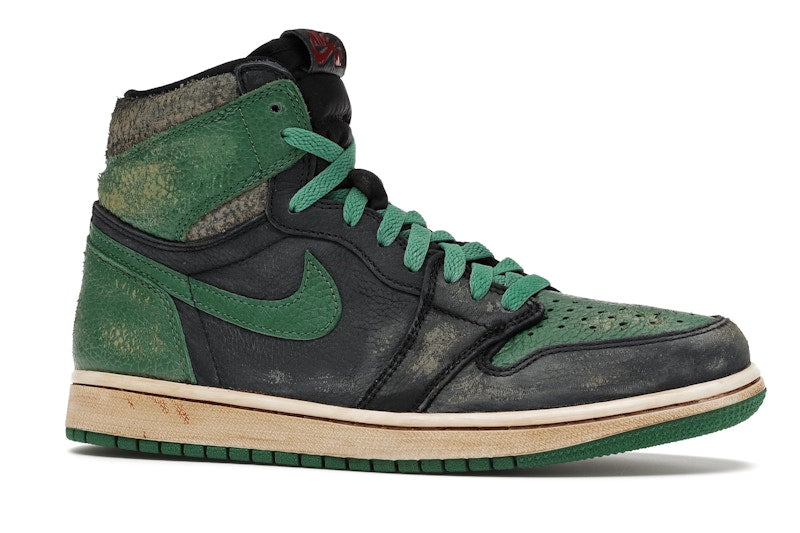 PHILLLLLTHY Aged Jordan 1 Retro High Pine Green Black DropX