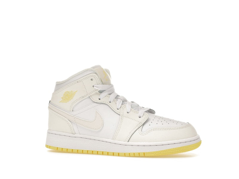 Jordan 1 Mid Sail Light Laser Orange (GS)