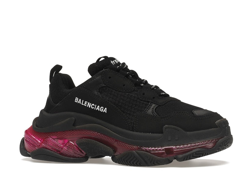 Balenciaga Triple S Clear Sole Neon Pink (Women's)