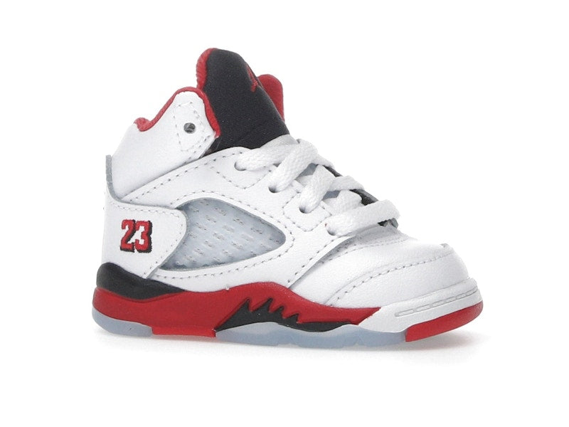 Jordan 5 Retro Fire Red Black Tongue (2025) (TD)
