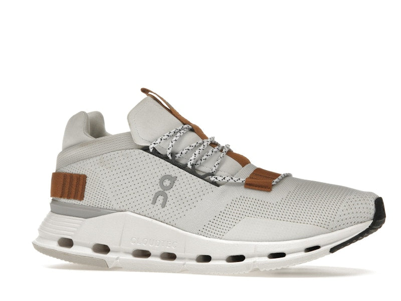 On Running Cloudnova White Pearl Brown