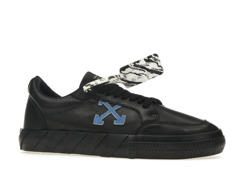 OFF-WHITE Vulc Low Black/Blue Leather SS21