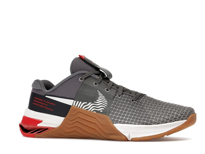 Nike Metcon 8 Flat Pewter Flat Pewter Light Crimson Gum