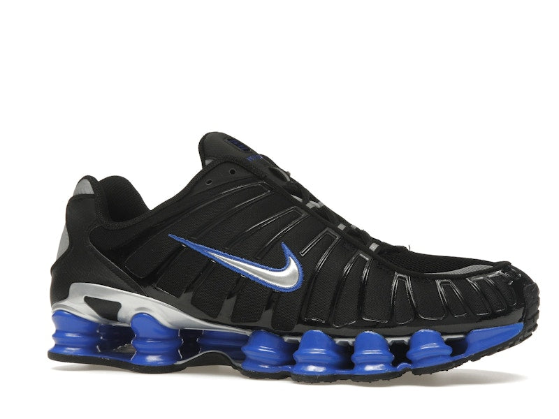 Nike Shox TL Black Racer Blue Metallic Silver