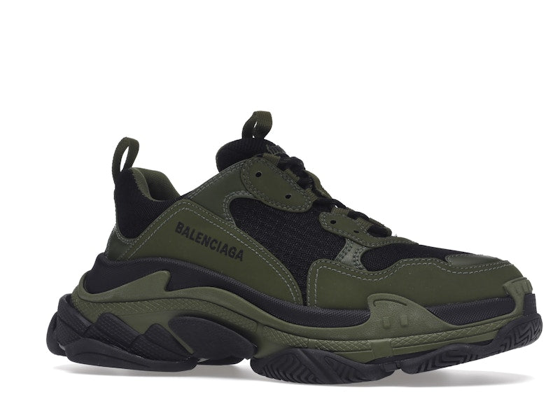 Balenciaga Triple S Dark Green Black