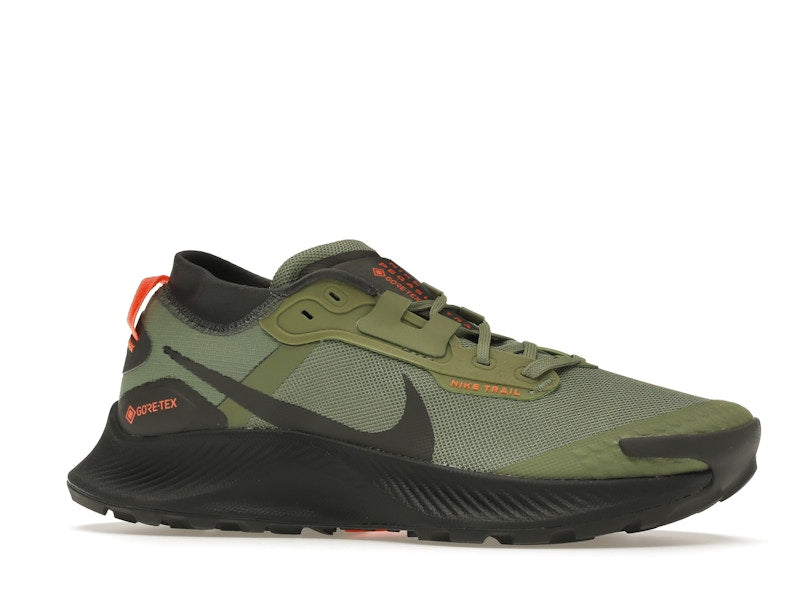 Nike Pegasus Trail 3 Gore-Tex Oil Green Iron Grey Total Orange