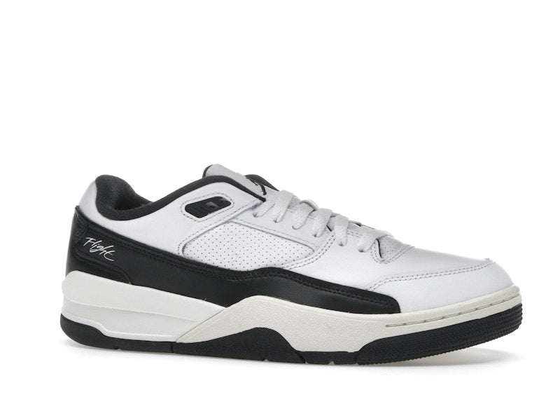 Jordan Flight Court White Black Sail