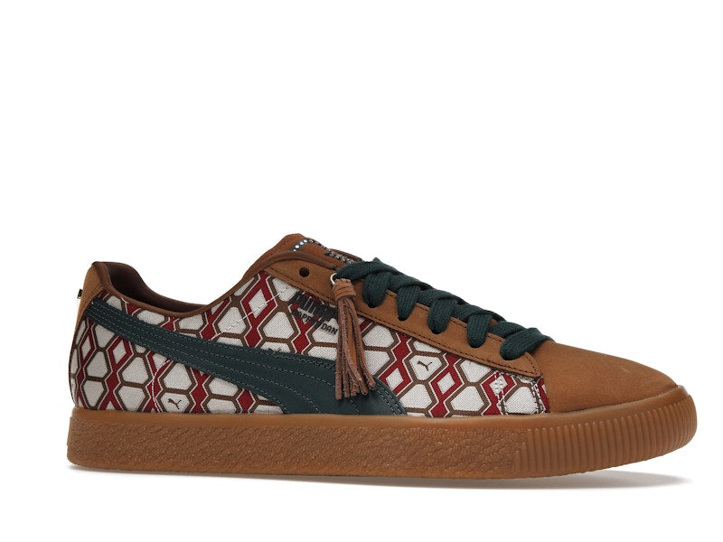 Puma Clyde Tassle Dapper Dan Frair Brown