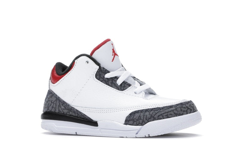 Jordan 3 Retro SE Fire Red Denim (PS)