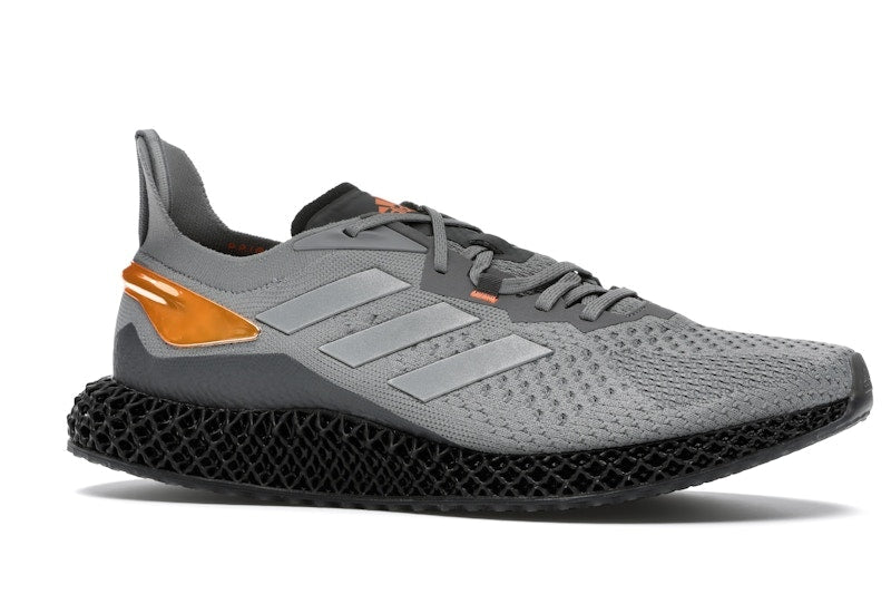 adidas X9000 4D Grey Three Signal Orange