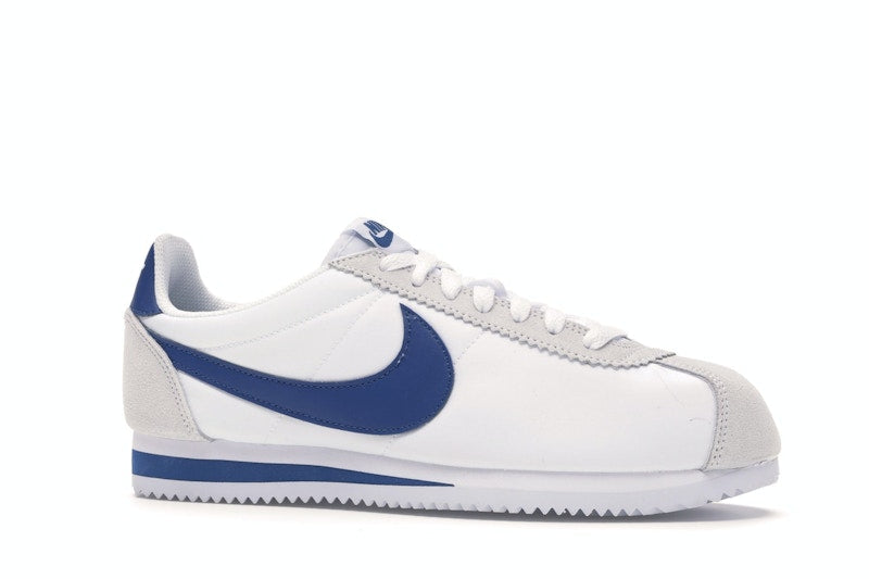Nike Classic Cortez Nylon White Gym Blue