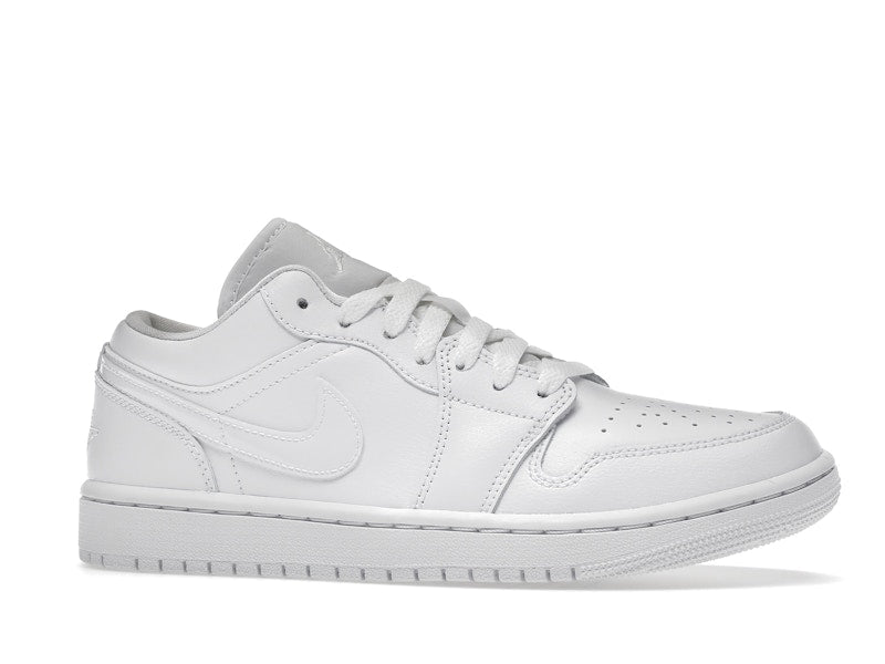 Jordan 1 Low Triple White (2022) (Women's)