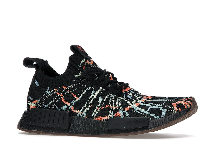 adidas NMD R1 Primeknit Black Multicolor