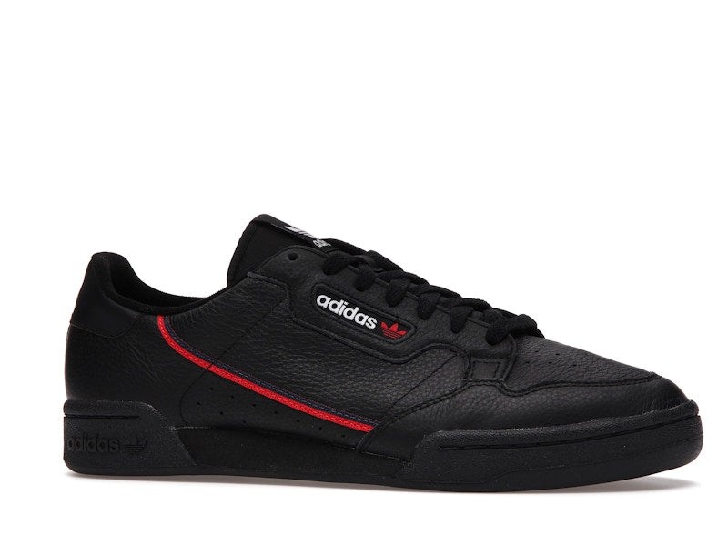 adidas Continental 80 Black Scarlet Red