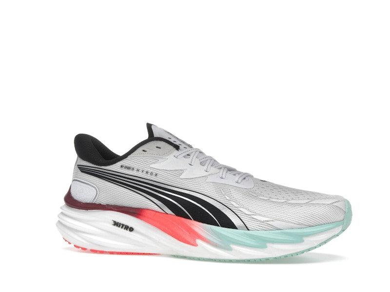 Puma Velocity Nitro 4 Hyrox White Mint Melt Glowing Red (Women's)