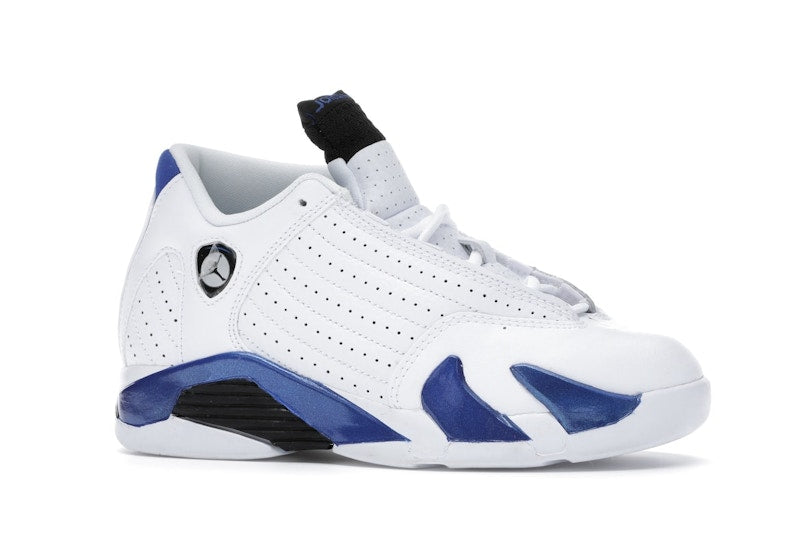Jordan 14 Retro White Hyper Royal (PS)
