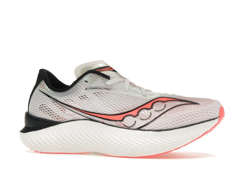 Saucony Endorphin Pro 3 White Vizi Red