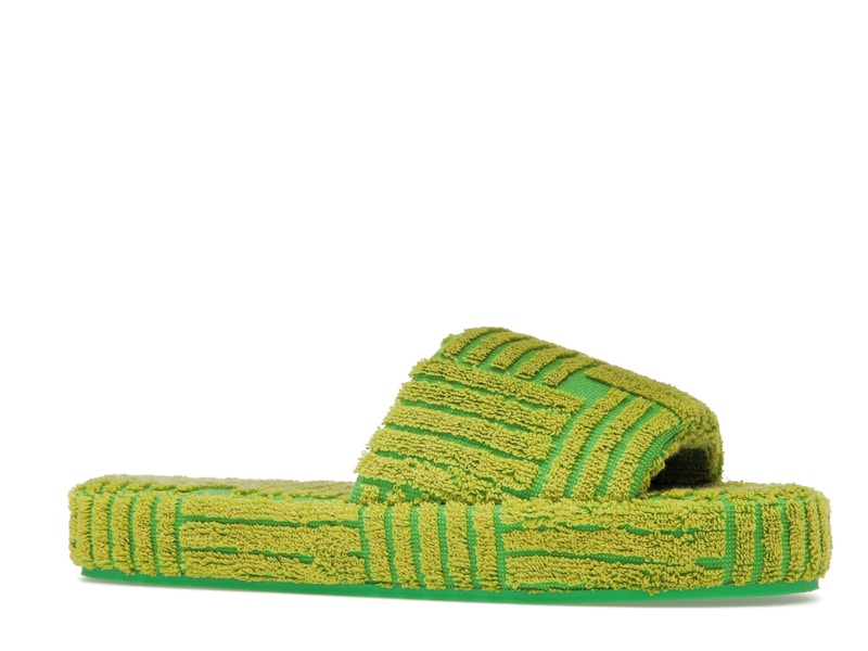Bottega Veneta Resort Geometric Sandal Parakeet Kiwi