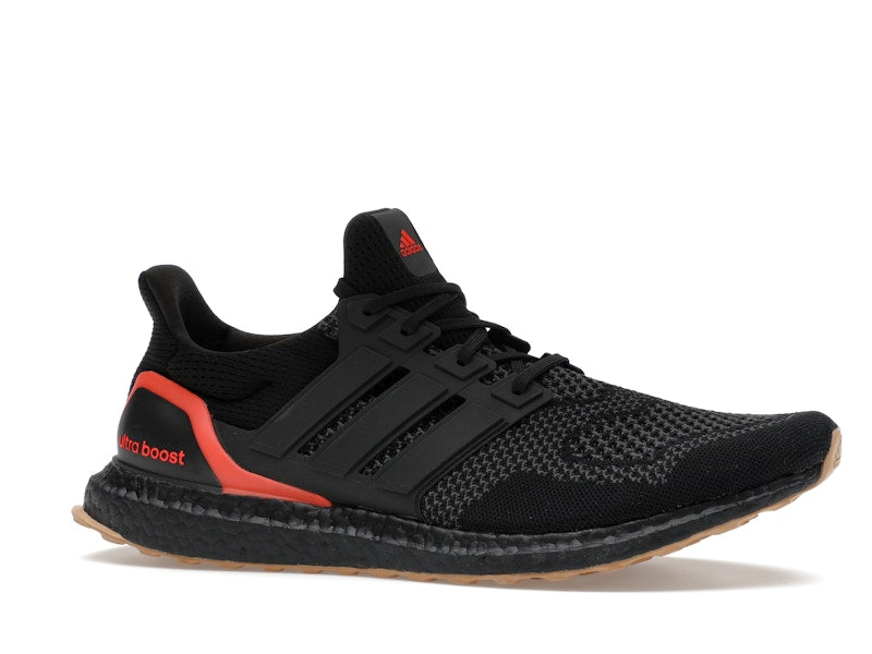adidas Ultra Boost 1.0 Black Solar Red Gum