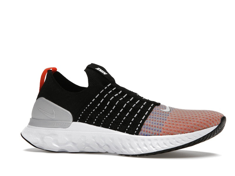 Nike React Phantom Run Flyknit 2 Black Team Orange