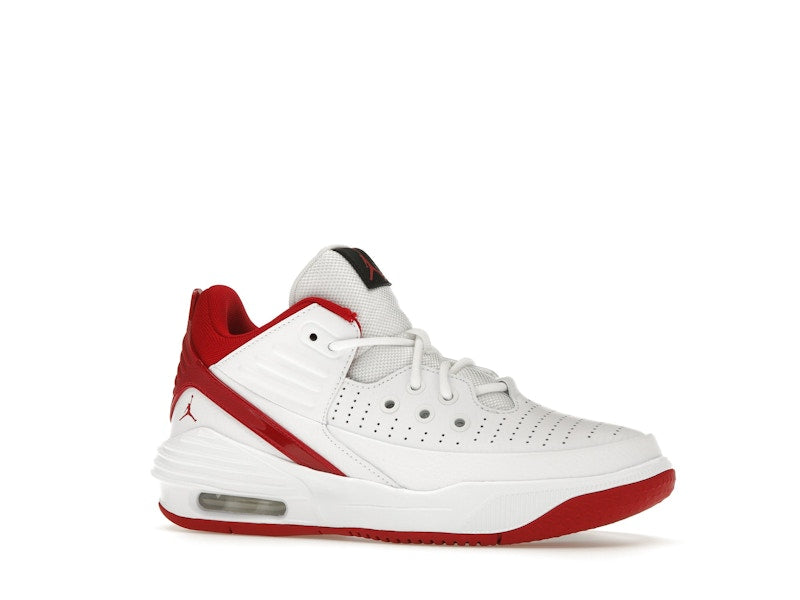 Jordan Max Aura 5 White Black Gym Red (GS)