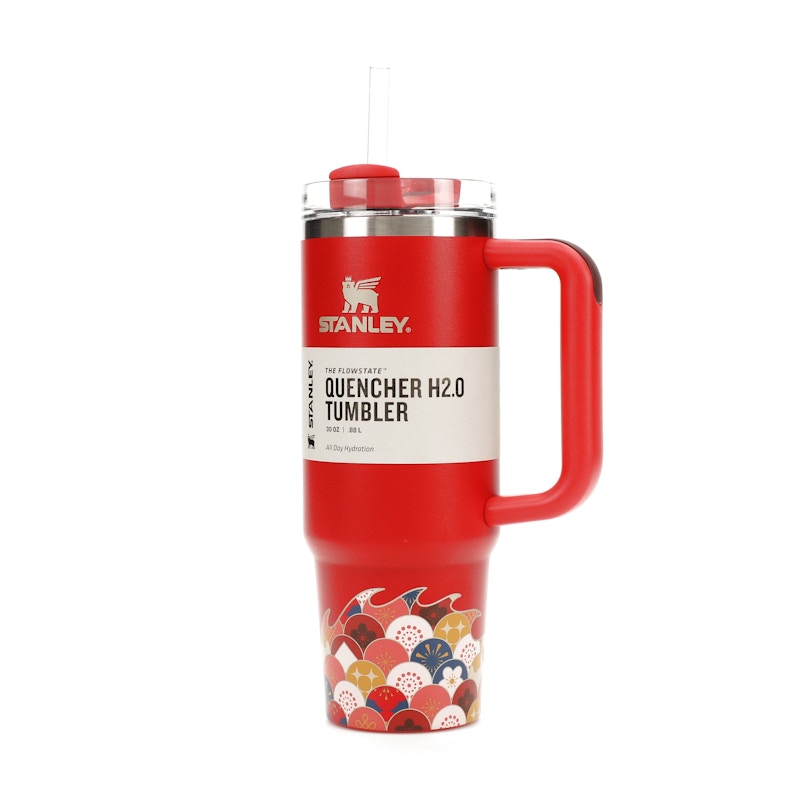 Stanley The Lunar New Year Limited Edition Flowstate Quencher 30oz Tumbler Red Dragon