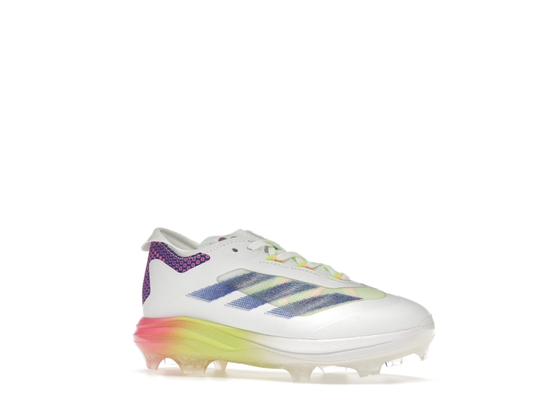 adidas Adizero Impact TPU Warp Speed Cloud White Lucid Blue Lucid Pink (GS)