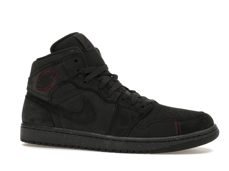 Jordan 1 Mid SE Craft Dark Smoke Red