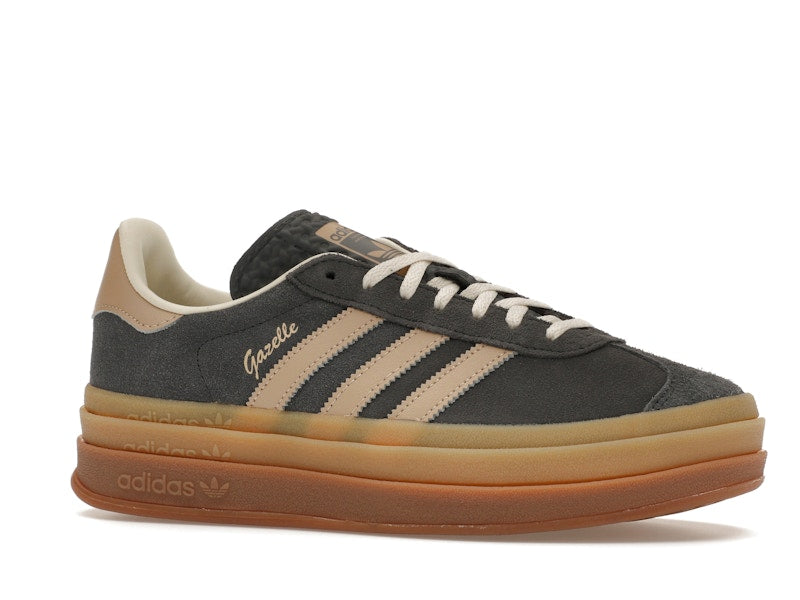 adidas Gazelle Bold Grey Magic Beige Gum (Women's)