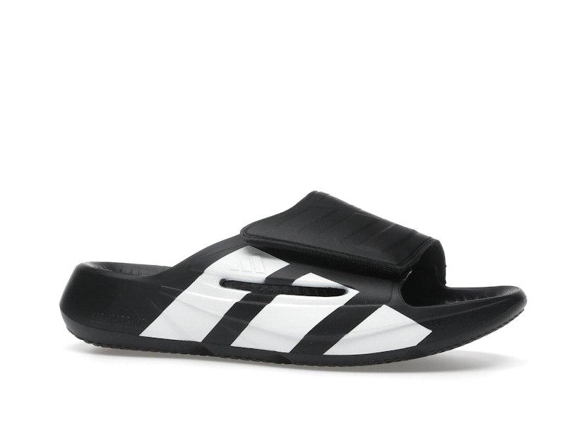 adidas Lightblaze Slides Black White
