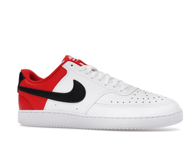 Nike Court Vision Low White Black University Red